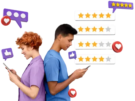 reviews illustration